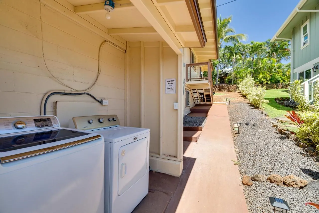 Updated Poipu Home Large Deck With Scenic View Koloa